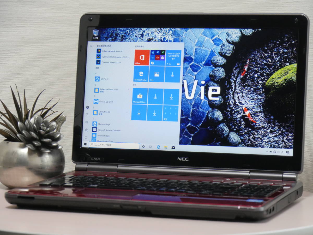 ◎情熱赤♪新品SSD搭載＆Core-i5で凄速☆最新Windows10 令和版☆最大
