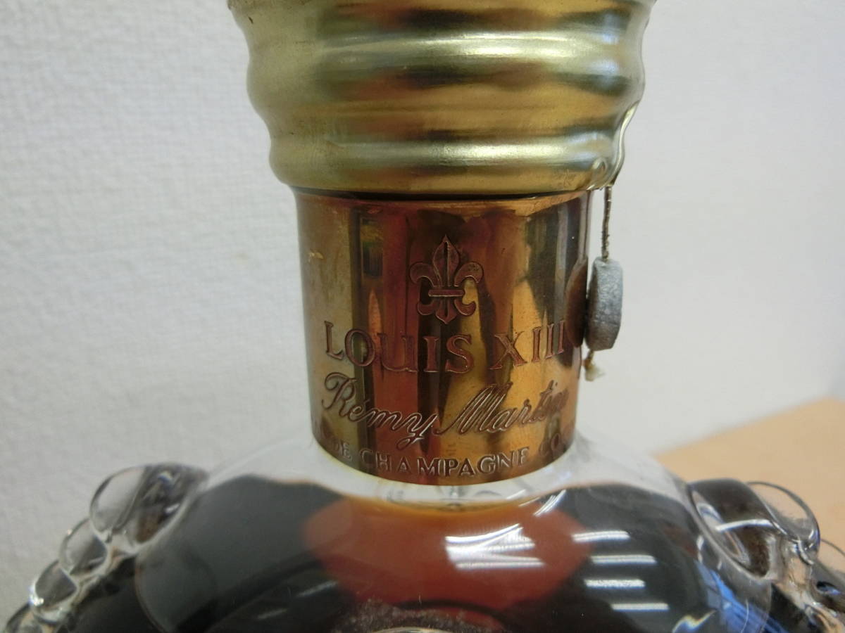 7605) 古酒 REMY MARTIN LOUIS XⅢ レミーマルタン ルイ13世 バカラ