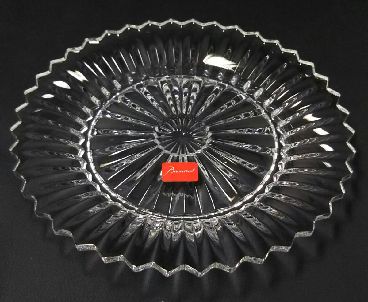 バカラ ミルニュイ Baccarat プレート16cm 16cm 公式通販 プレート 未