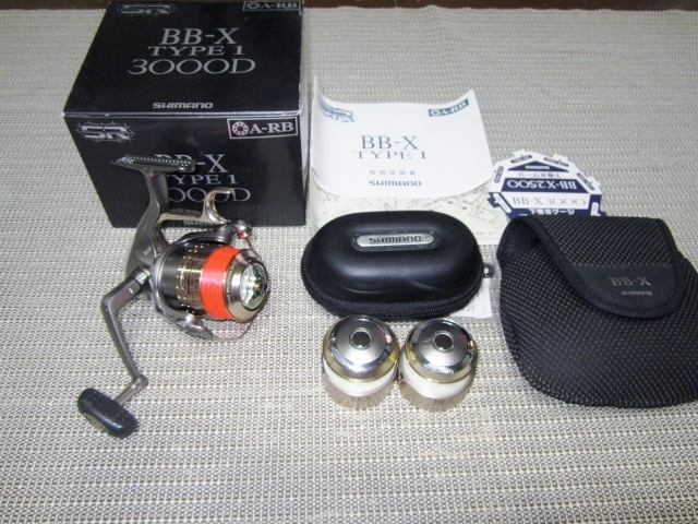 爆買い，人気 シマノ BB-X タイプ1 3000D 替スプール2個付(シマノ)｜売買されたオークション情報、yahooの商品情報をアーカイブ公開 - オークファン シマノ