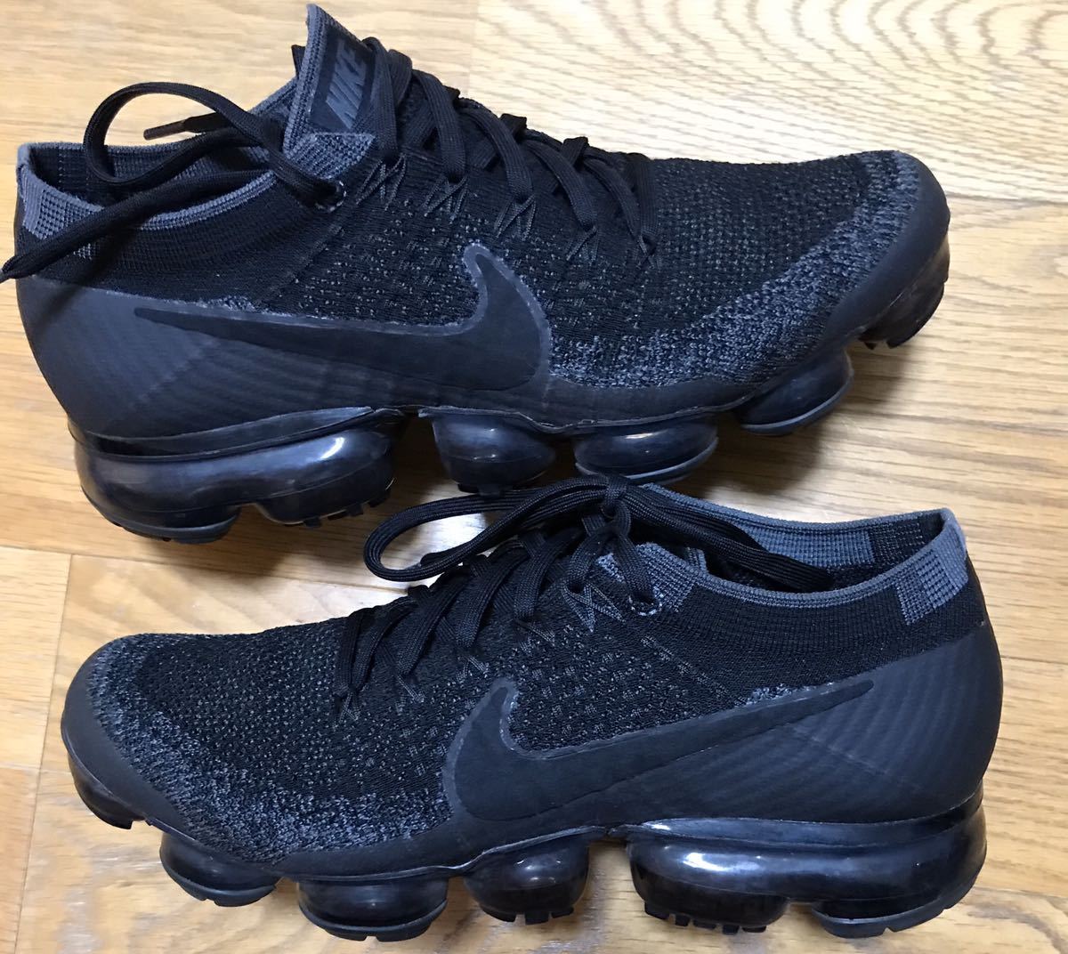 26cm US8 NIKE/ナイキ AIR VAPORMAX エアヴェイパーマックス トリプルブラック triple black 黒 アンスラサイト