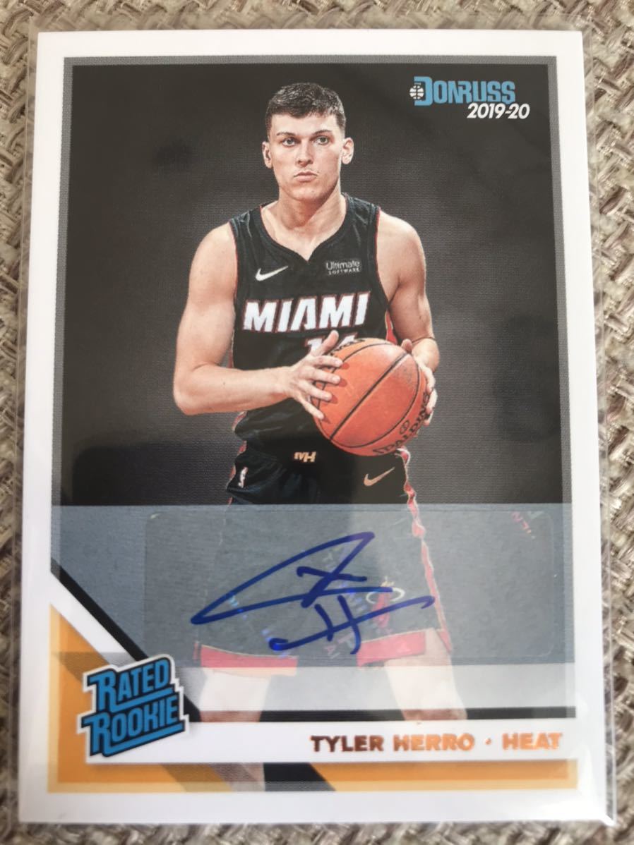  Panini Donruss 2019 Tyler Herro RC auto(バスケットボール)｜売買されたオークション情報、yahooの商品情報をアーカイブ公開 - オークファン その他