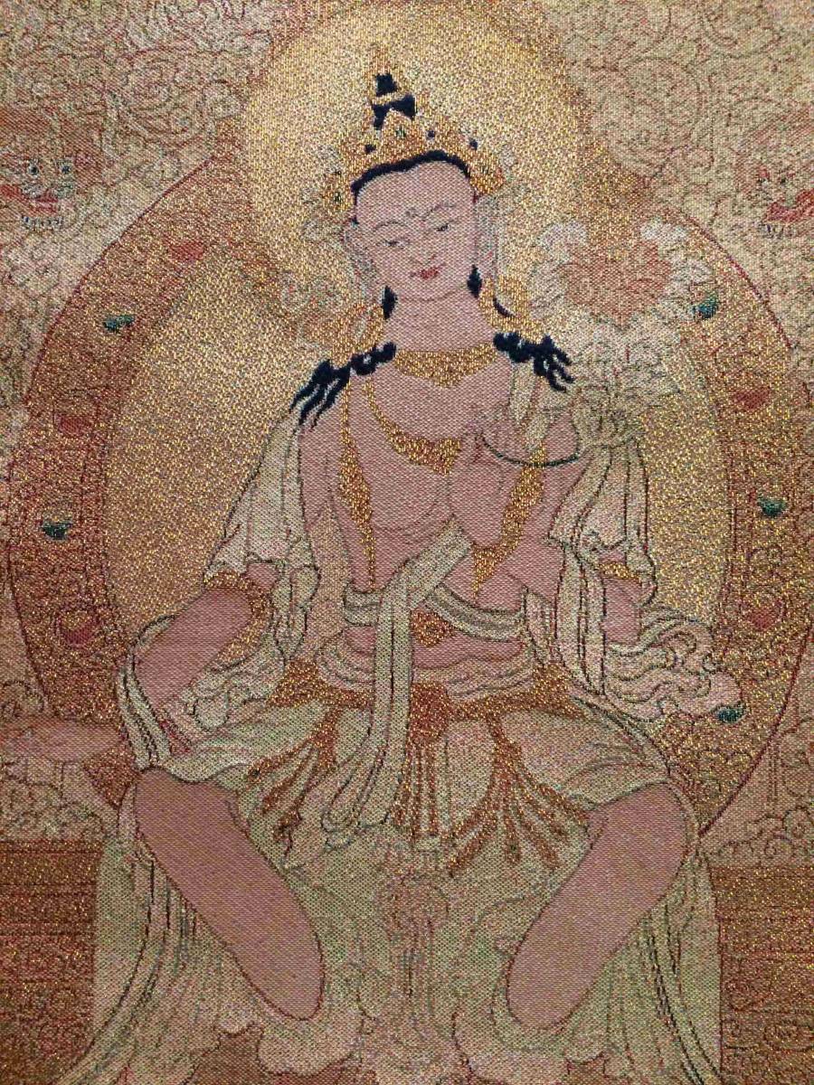 曼荼羅 チベット仏教 弥勒 菩薩 仏画 タンカ 仏像 仏教 アクセサリー
