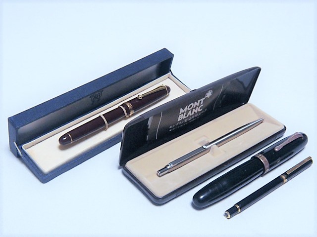 モンブラン MONTBLANC マイスターシュテュック 万年筆 | レッド