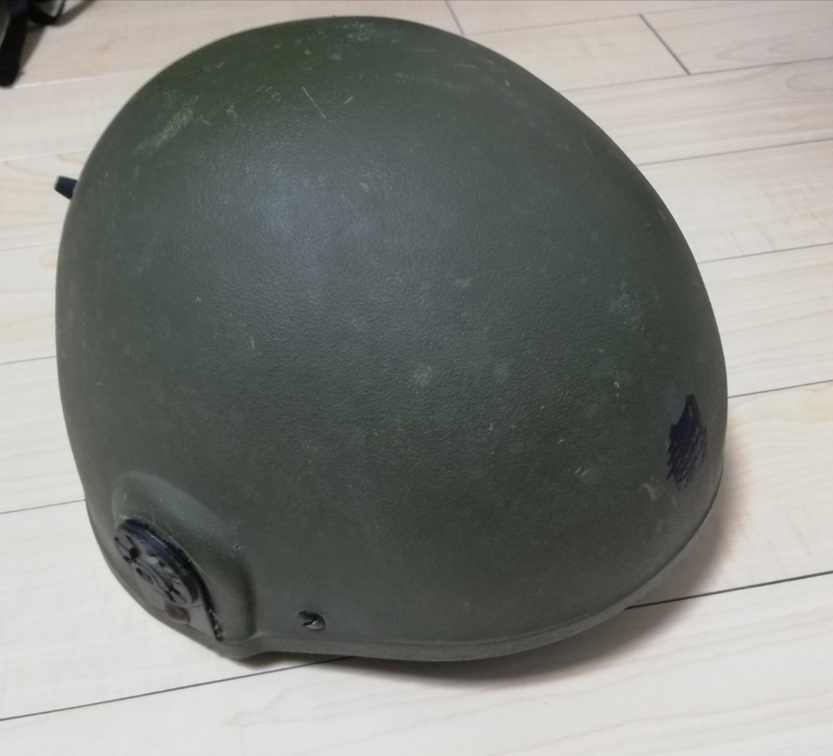 実物　英軍　mk6ヘルメット　イギリス軍　中古　Lサイズ イギリス軍 Mk6ヘルメット 実物 中古 Lサイズ - 実物 mk6ヘルメット