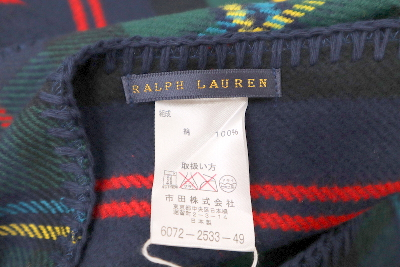 ラルフローレン ひざ掛け ブランケット 公式通販 スロウ 大判 RALPH