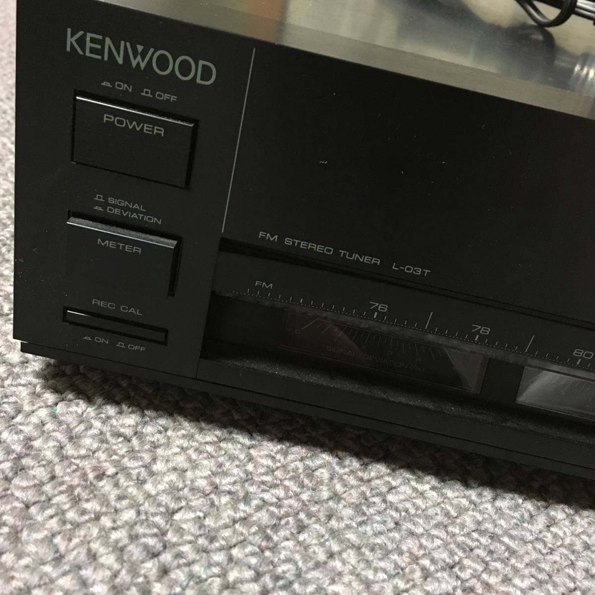 Kenwood Tuner Stereo - KENWOOD Vintage Radio TUNER Ham Used In