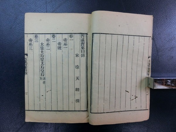 LG094「西漢會要七十巻」9冊揃 嶺南學海堂刊 光緒5年 虫損少 和本唐本
