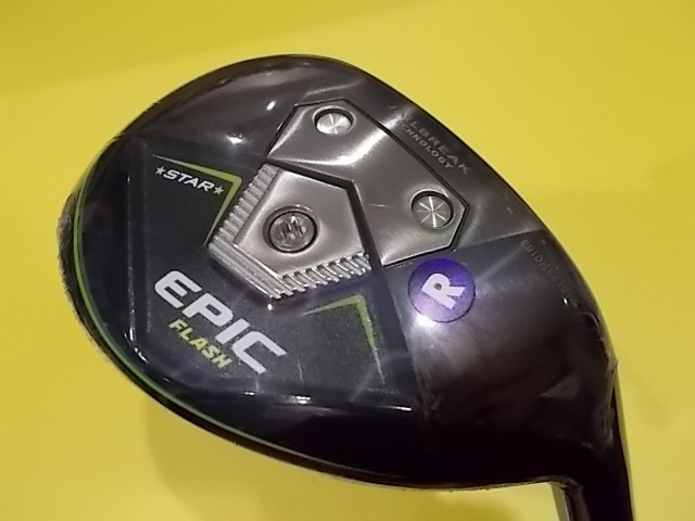 格安，新品 1円 4340 EPIC FLASH STAR ユーティリティ/SpeederEVOLUTION for JP /5H/23度/R/エピックフラッシュスター/キャロウェイ/日本仕様(キャロウエイ)｜売買されたオークション情報、yahooの商品情報をアーカイブ 男性右きき用