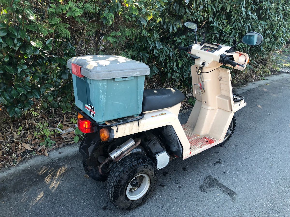 ホンダ 実働 ジャイロ X 2st カスタム 書類付き オールペン 関東圏配達 