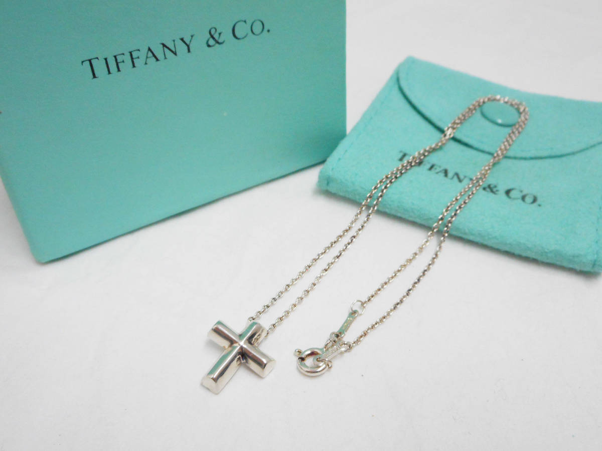 ティファニー パロマピカソ テンダネス ネックレス 十字架 クロス シルバー ティファニー TIFFANY ＆ Co. パロマ ピカソ テンダネス ハート クロス