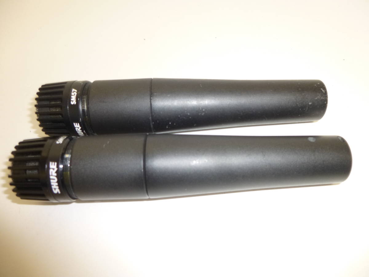 SHURE SM57 ダイナミックマイク 2本セット 【公式通販】