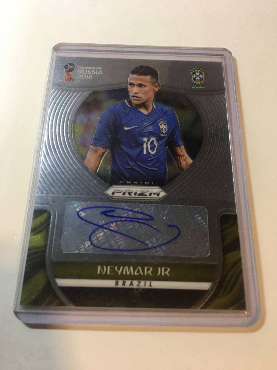 PANINI PRIZM WORLD CUP ネイマール サイン カード 2014 PANINI PRIZM