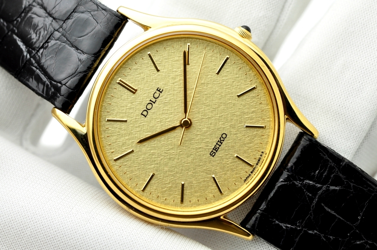 セイコー ドルチェ メンズ腕時計 クォーツ 8N41-6060 SEIKO DOLCE 3針