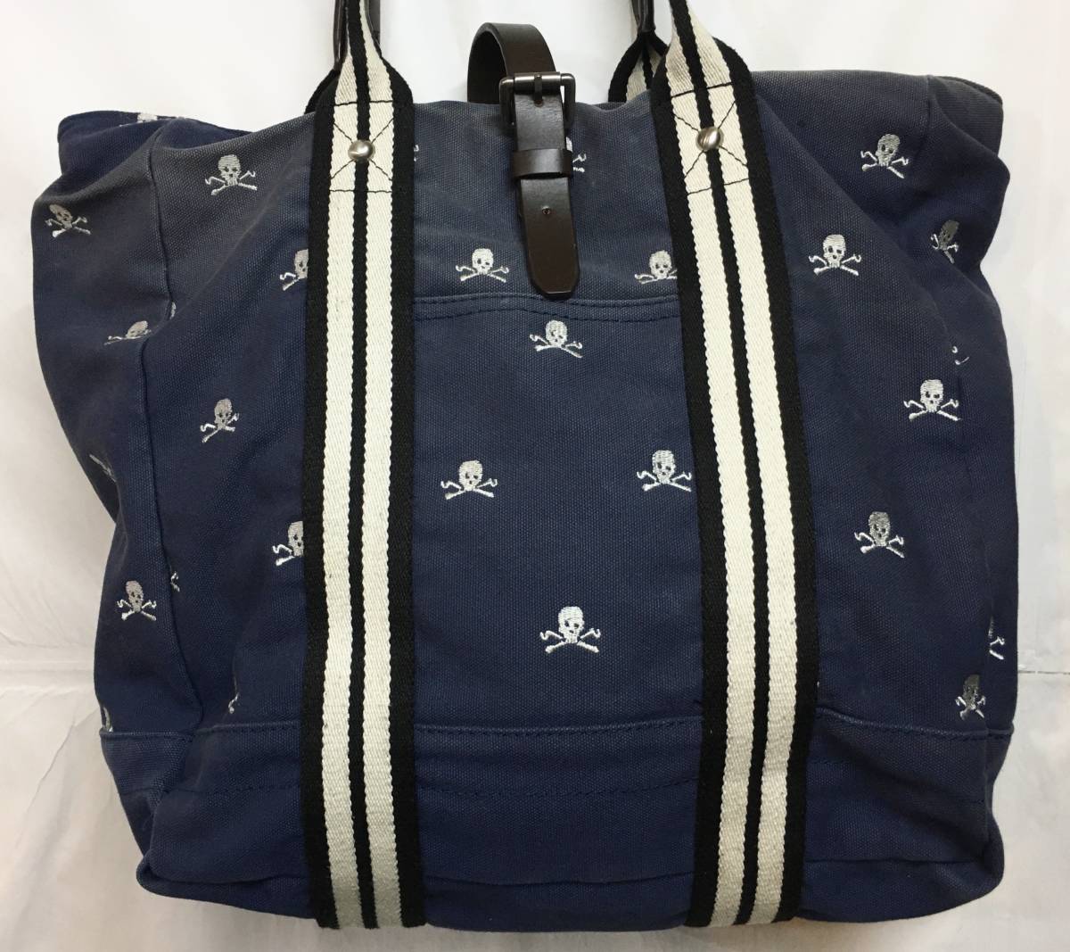RALPH LAUREN RUGBY ラルフローレン ラグビー スカル刺繍 キャンバス 