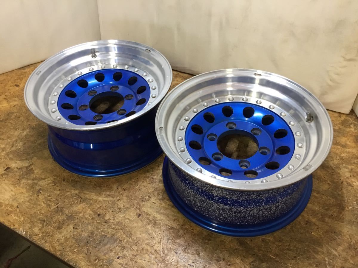 豊富な，格安 H3 ホイール2本セット MAXLOAD 15インチ7J オフセット-13 PCD6H139.7 ハブ110mm(社外品)｜売買されたオークション情報、yahooの商品情報をアーカイブ公開 - オークファン 6穴