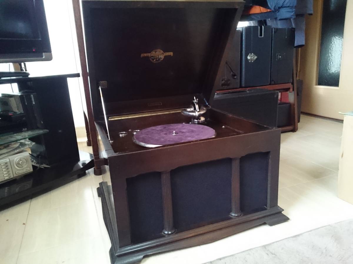 人気SALE，豊富な Columbia 卓上型 蓄音機(本体)｜売買されたオークション情報、yahooの商品情報をアーカイブ公開 - オークファン 本体