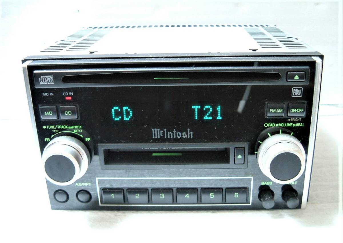 McIntosh PF-40251-C マッキントッシュ&frasl;McIntosh CD MD - 送料無料 B-214 オーディオ&frasl;PF 2ＤIＮ (PF-4025I-C) 2DIN☆PF-40251-AレガシィB4 Yahoo!オークション メルカリ ジャンク プレイヤー
