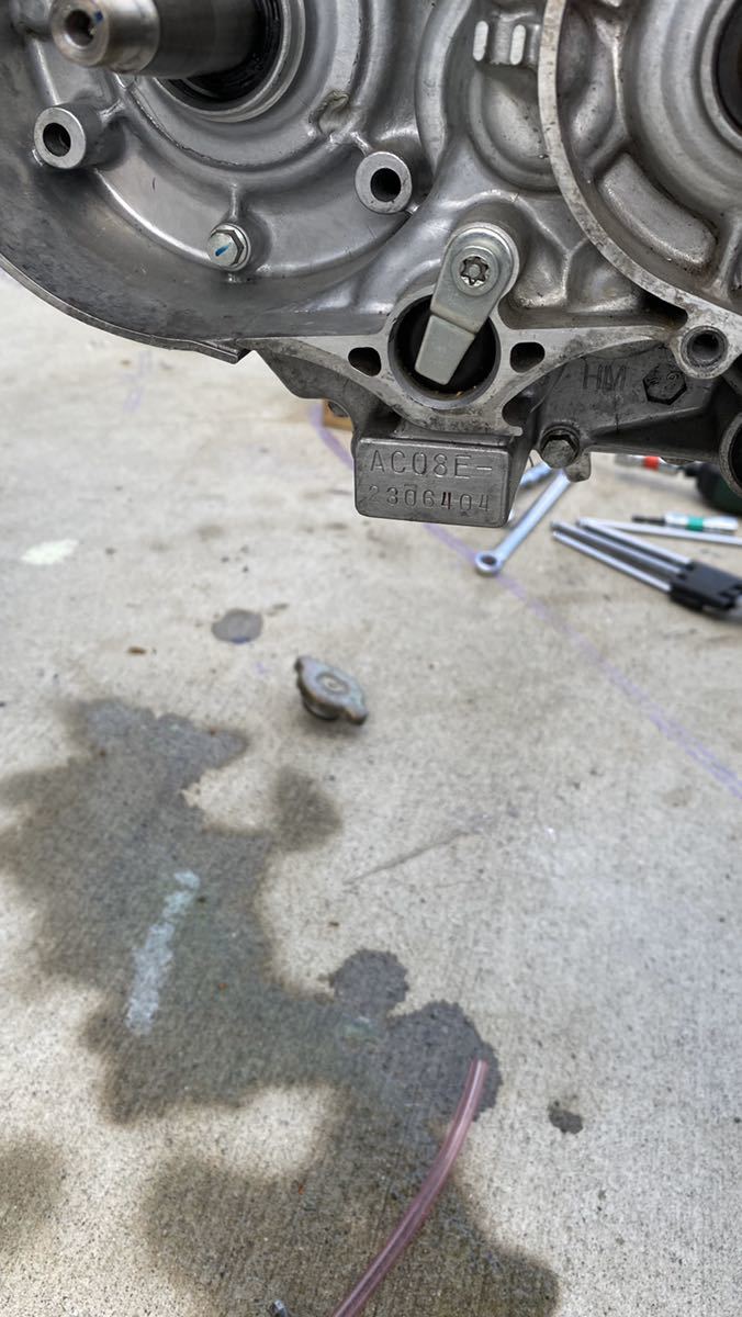 NSR50 エンジン HONDA NS50F 実働 AC08E NS-1 AC08E-204 NSRmini 実