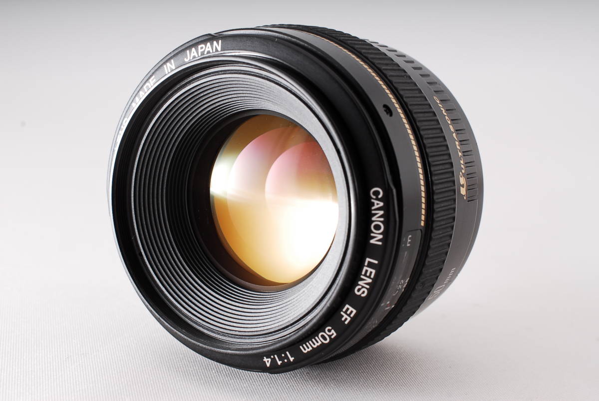 ☆超極上美品☆ CANON キヤノン EF 50mm F1.4 USM 大口径単焦点レンズ