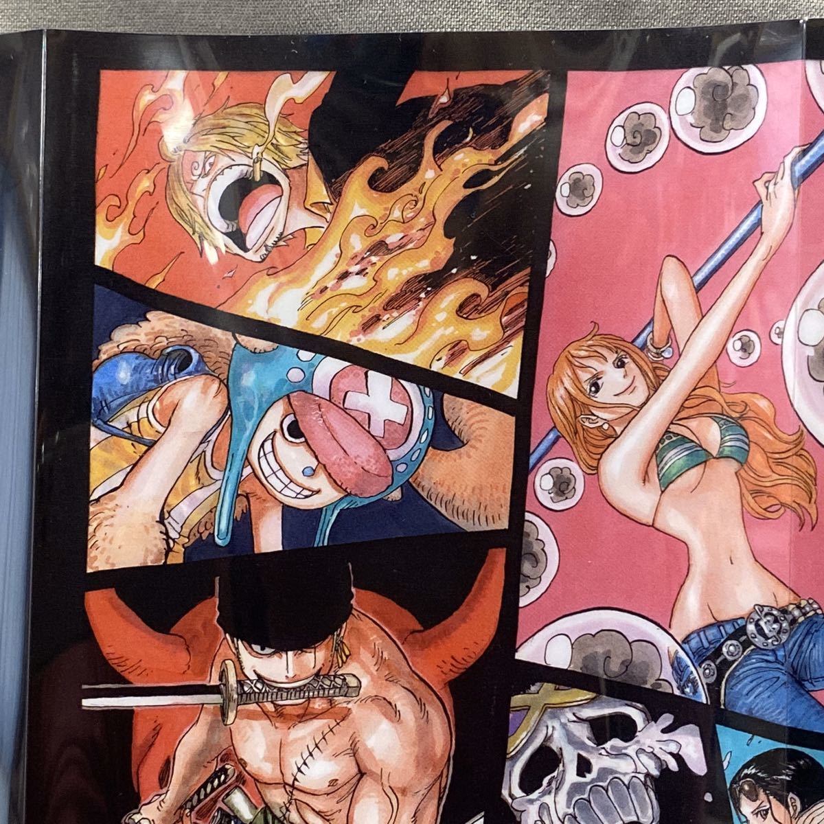 ① 『ONE PIECE』（ワンピース）尾田栄一郎 非売品コミックカバー と 