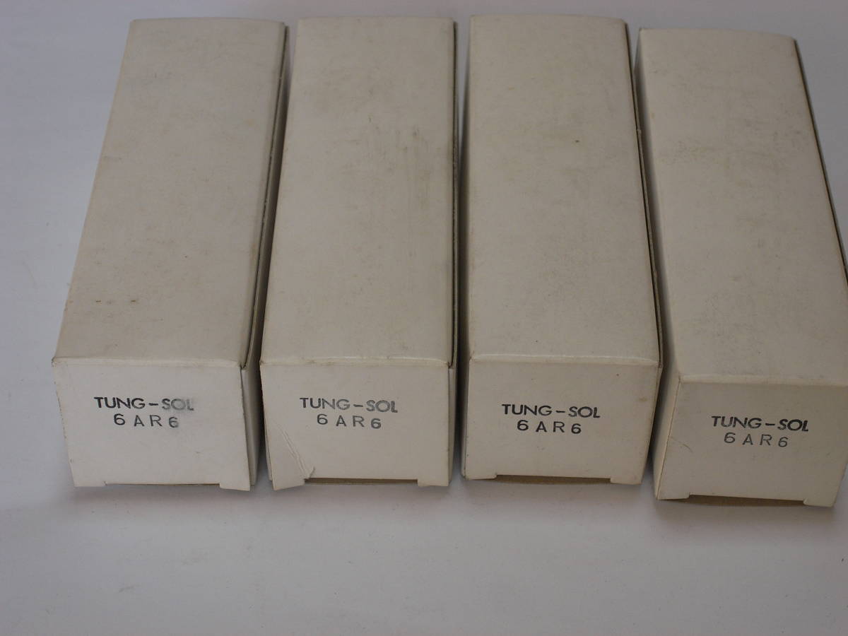 TUNG-SOL 6AR6 4本 新品購入 TUNG-SOL 6AR6 4本 TUNG-SOL 6AR6 真空管 0 JAN Tung-Sol