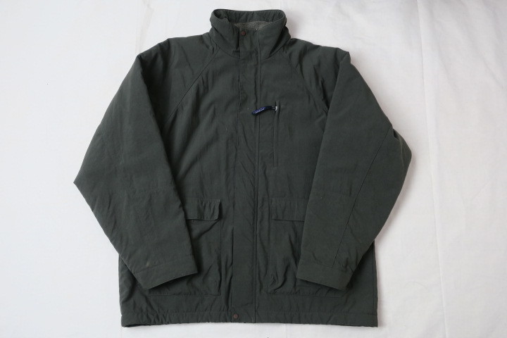 【定番，大人気】 パタゴニア ナイロンブルゾン L アウトドアウエア アウター 裏 ボア パイル patagonia マウンテンパーカー 古着 90's ビンテージ(Lサイズ)｜売買されたオークション情報、yahooの商品情報をア 男性用