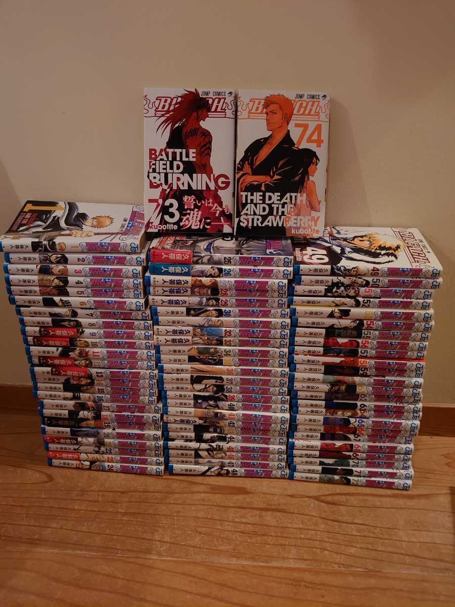 ブリーチ BLEACH 全巻セット 1～74巻 即決時送料無料全巻セット