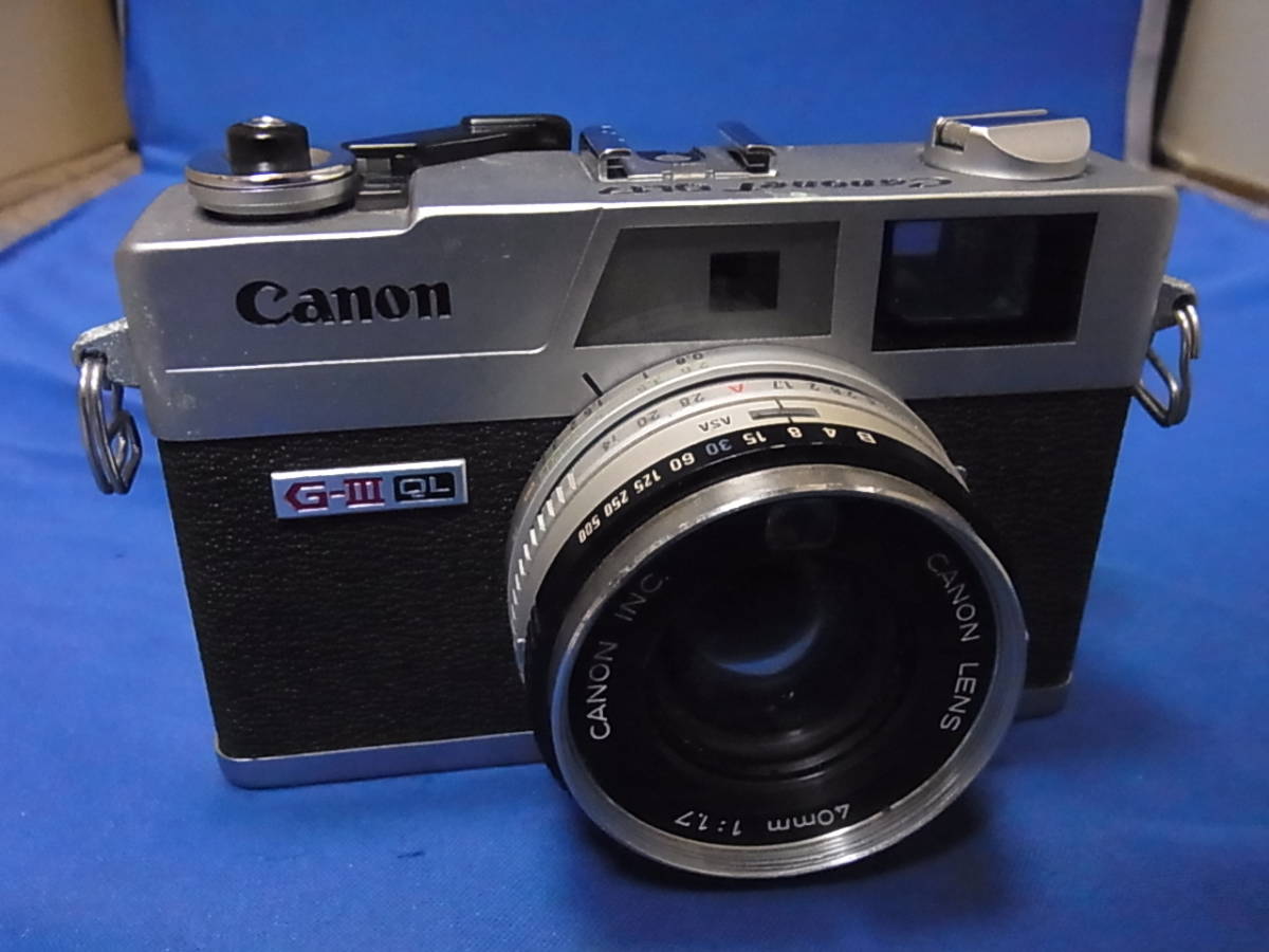 ジャンク品 Canon G-III QL コンパクトカメラ 【公式通販】