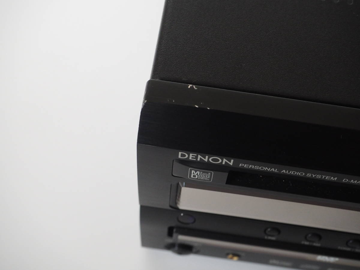 DENON D-MA5DV デノン CD⁄DVD⁄MD⁄USB-DAC コンポ 完動品