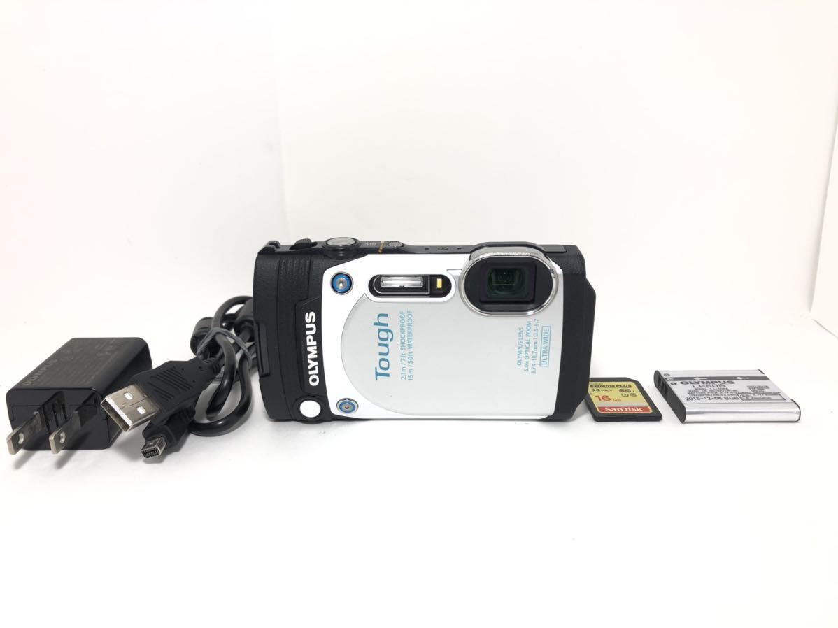 良品・SDカード付】 OLYMPUS オリンパス TOUGH TG-870 防水/防塵/耐