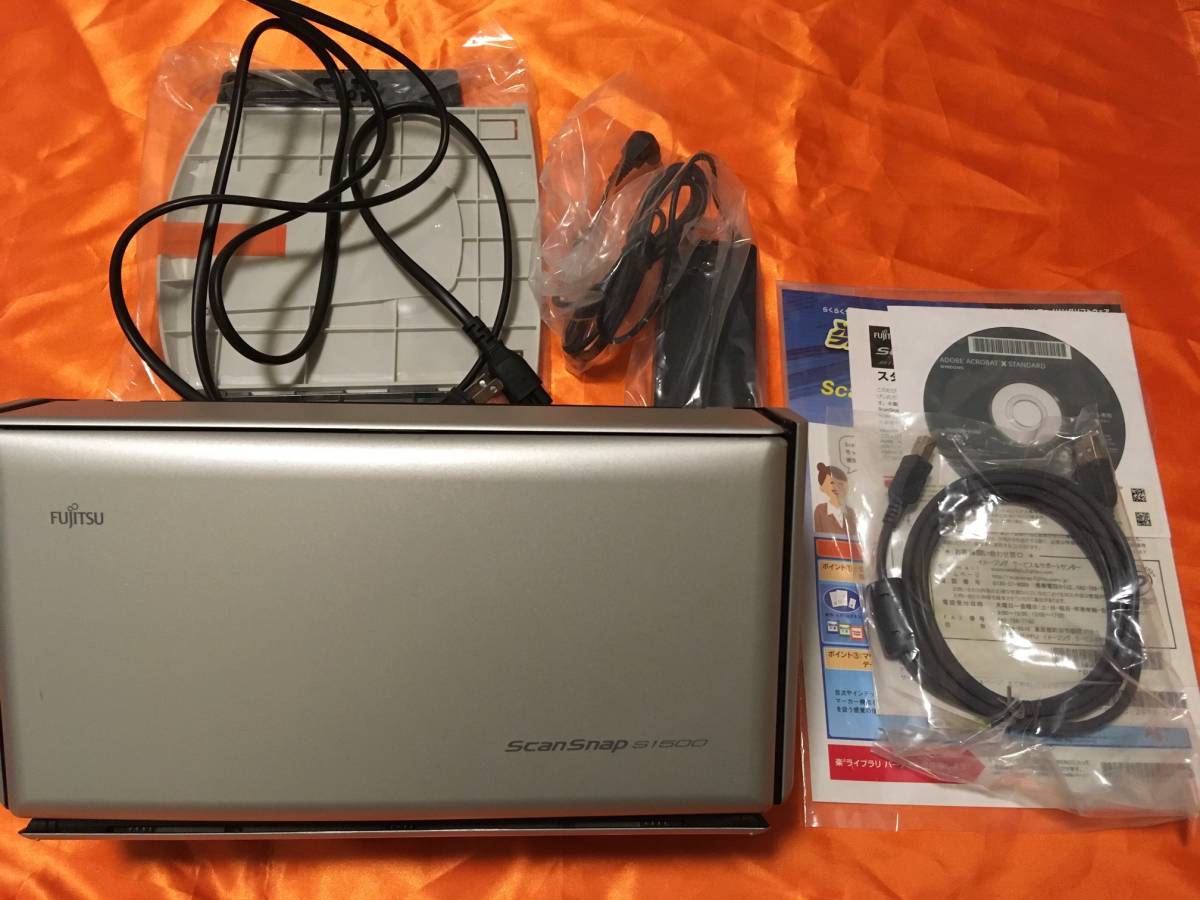 ☆良品☆ScanSnap S1500 富士通 FUJITSU スキャナー 富士通 FUJITSU