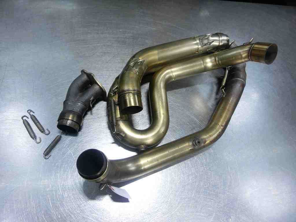 ドゥカティ748R 純正エキゾーストパイプ☆916、996、998 748R DUCATI 0 AKRAPOVIC EXHAUST コルサ