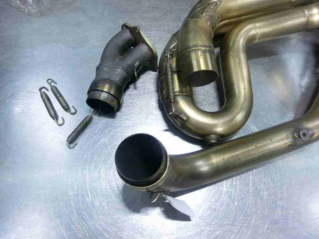 ドゥカティ748R 純正エキゾーストパイプ☆916、996、998 748R DUCATI 0 AKRAPOVIC EXHAUST コルサ