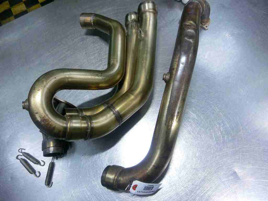ドゥカティ748R 純正エキゾーストパイプ☆916、996、998 748R DUCATI 0 AKRAPOVIC EXHAUST コルサ