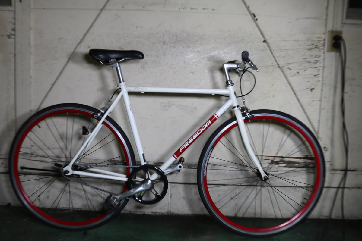 良品！MIYATA FREEDOM 700C クロモリ 520mm シングルトラックレーサー 
