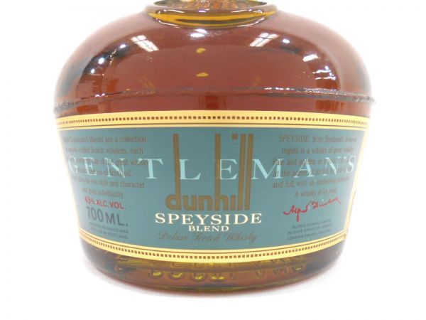 古酒 未開栓 dunhill ダンヒル GENTLEMAN'S ジェントルマン SPEYSIDE