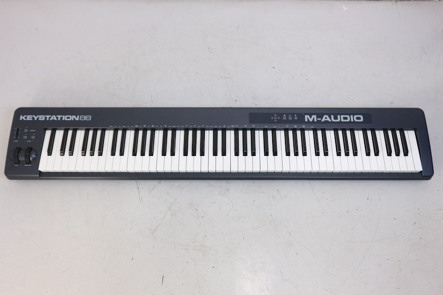 ☆M-AUDIO☆KEYSTATION 88 USB MIDIキーボード 88鍵☆本体のみ☆684v09