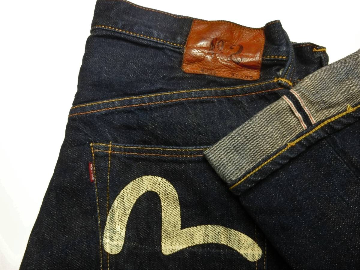 濃紺 EVISU エヴィス No2 2000 カモメ デニム ジーンズ W36/C37