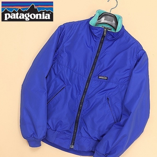 【赤字超特価，安い】 90's USA製 patagonia / パタゴニア 42111 裏地フリース ナイロン シェル ジャケット 青 ブルー ヴィンテージ(XSサイズ以下)｜売買されたオークション情報、yahooの商品情報をアーカイブ公開 - オ 男性用