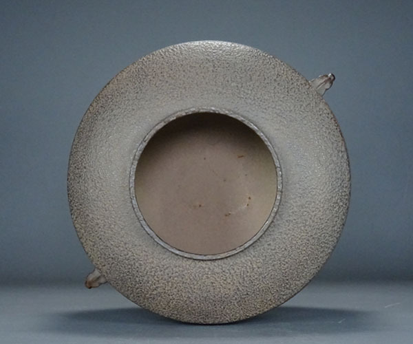 千寿美術】釜師 河田松寿 紫野尻張釜◇共箱/湯沸/茶道具 【公式通販】