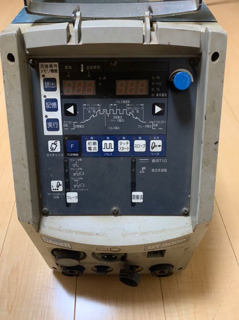 【赤字超特価，100%新品】 DAIHEN ダイヘン直流パルスTIG溶接機 DT-300P 動作良好 格安スタート あり(TIG溶接機)｜売買されたオークション情報、yahooの商品情報をアーカイブ公開 - オークファン TIG溶接機