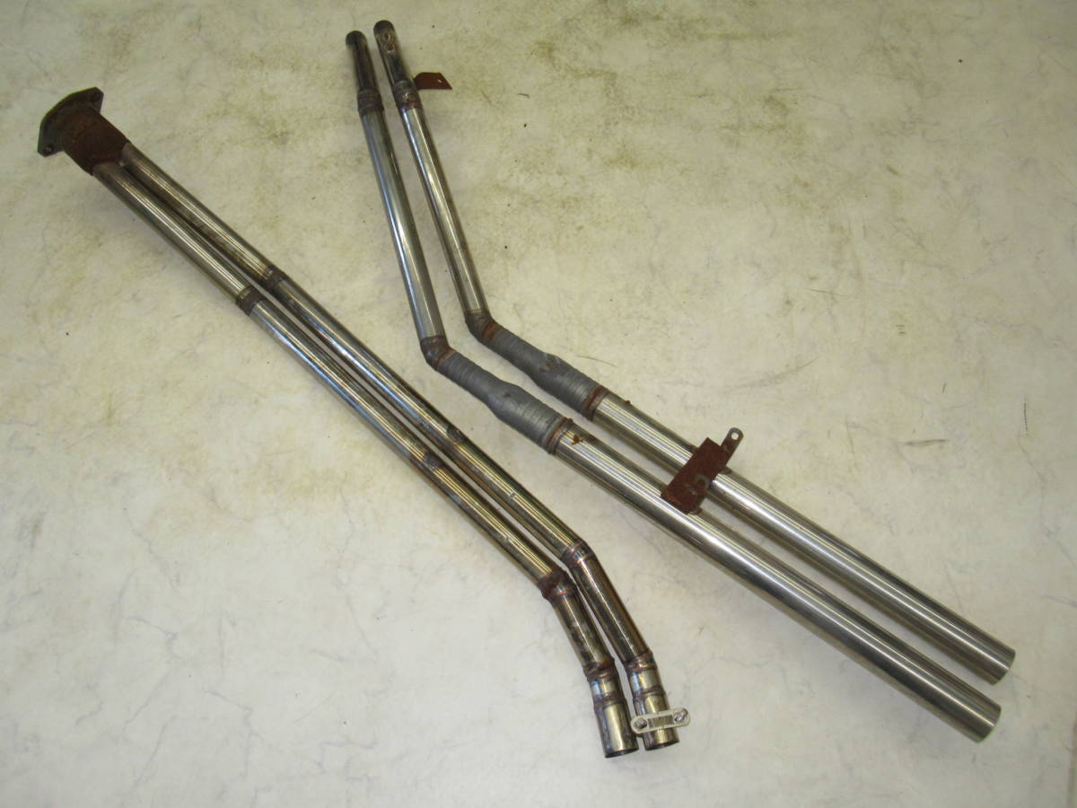 珍しい一品！こだわる方！日産Z31フェアレディZ後期用ワンオフデュアル出しマフラー中古品