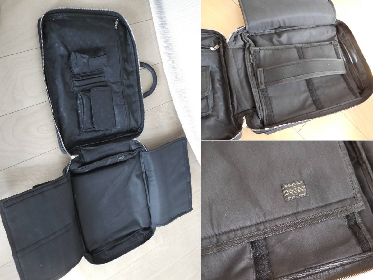 メンズ 美品 HEAD PORTER TANKER TOTE BAGモノグラム