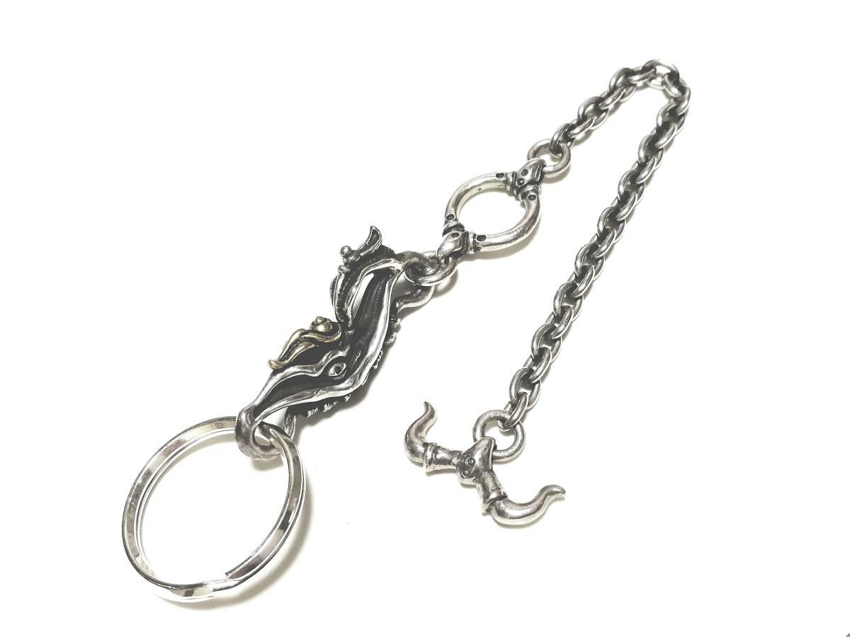 【低価，人気】 限定 本物 正規品 GACKT 着用ブランド deaf breed デフブリード シルバー キーチェーン シルバー925(キーチェーン)｜売買されたオークション情報、yahooの商品情報をアーカイブ公開 - オークファン キーチェーン