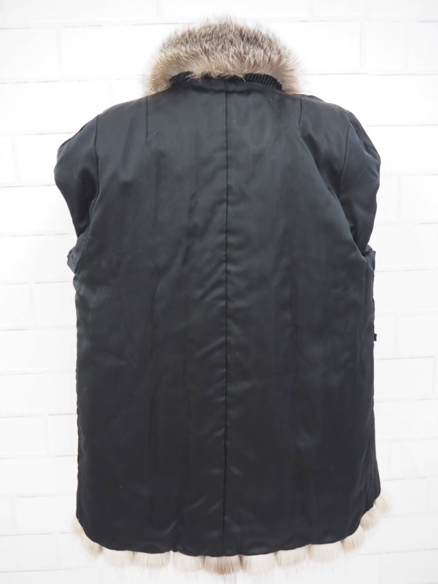 □ブルーフロストフォックス□ハーフコート□着丈72㎝□SAGAロイヤル 