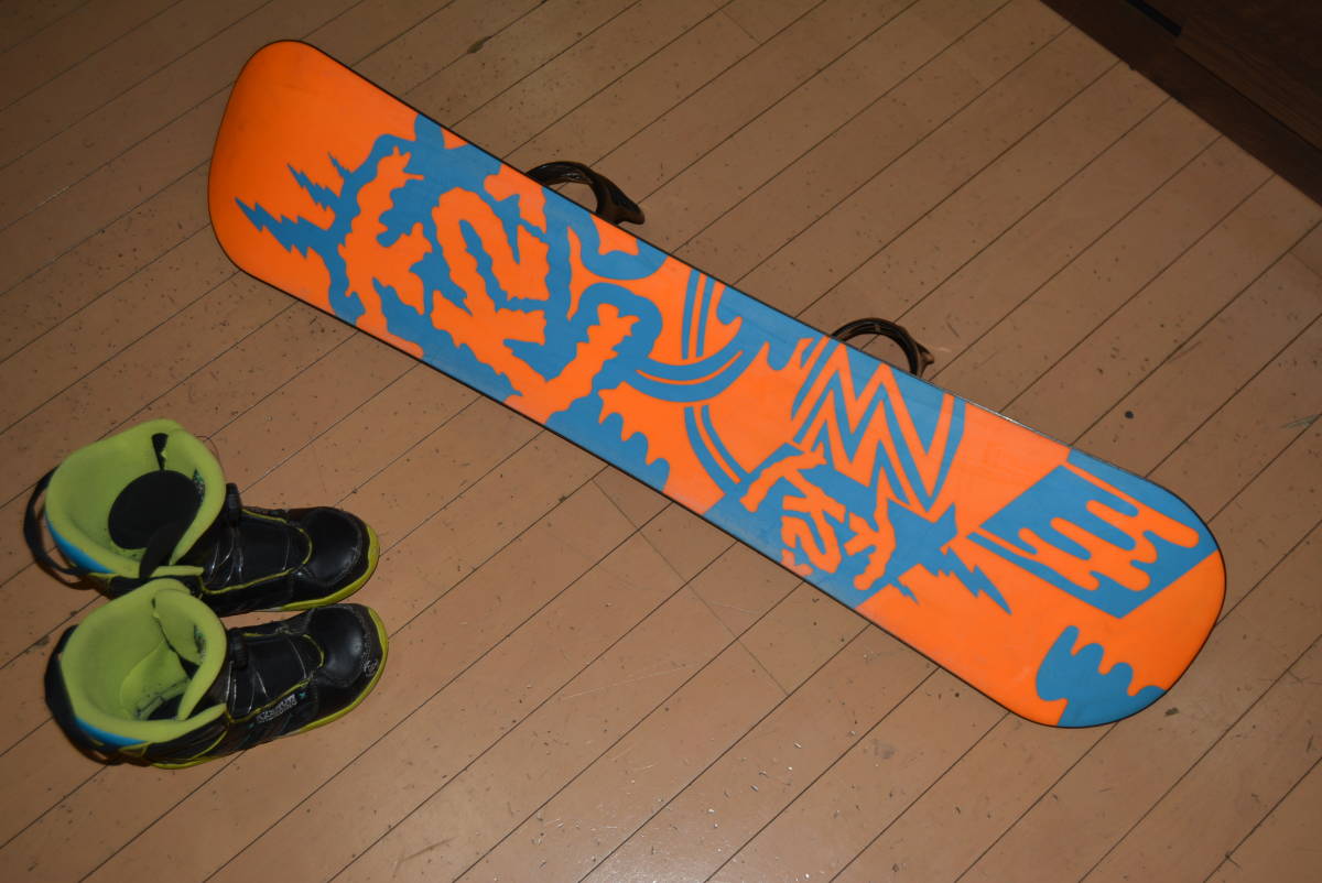 1円～中古☆子供用スノーボード☆K2☆ミニターボ☆MINITARBO☆バイン