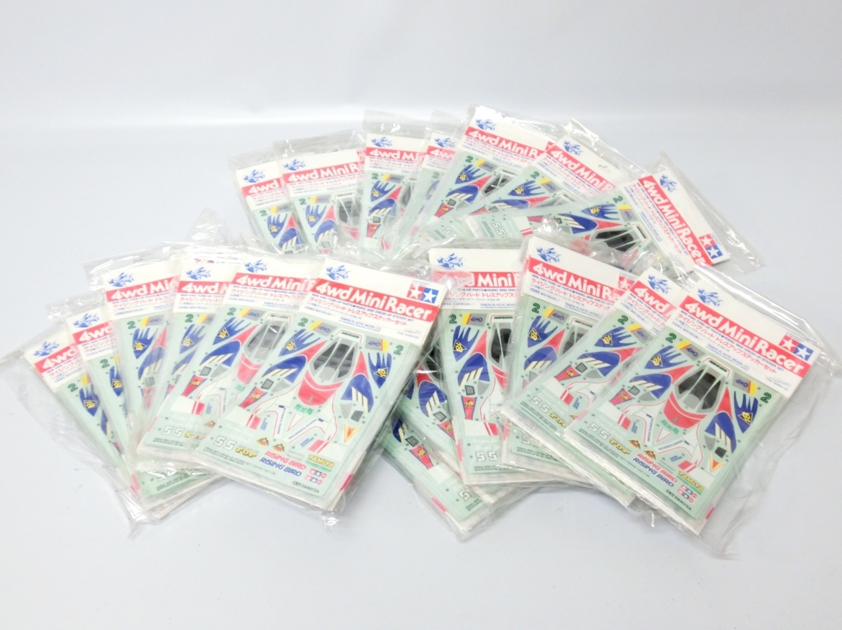 【新品未開封】TAMIYA タミヤ ライジングバード ドレスアップステッカーセット まとめて 228枚 ミニ四駆 パーツ /T13