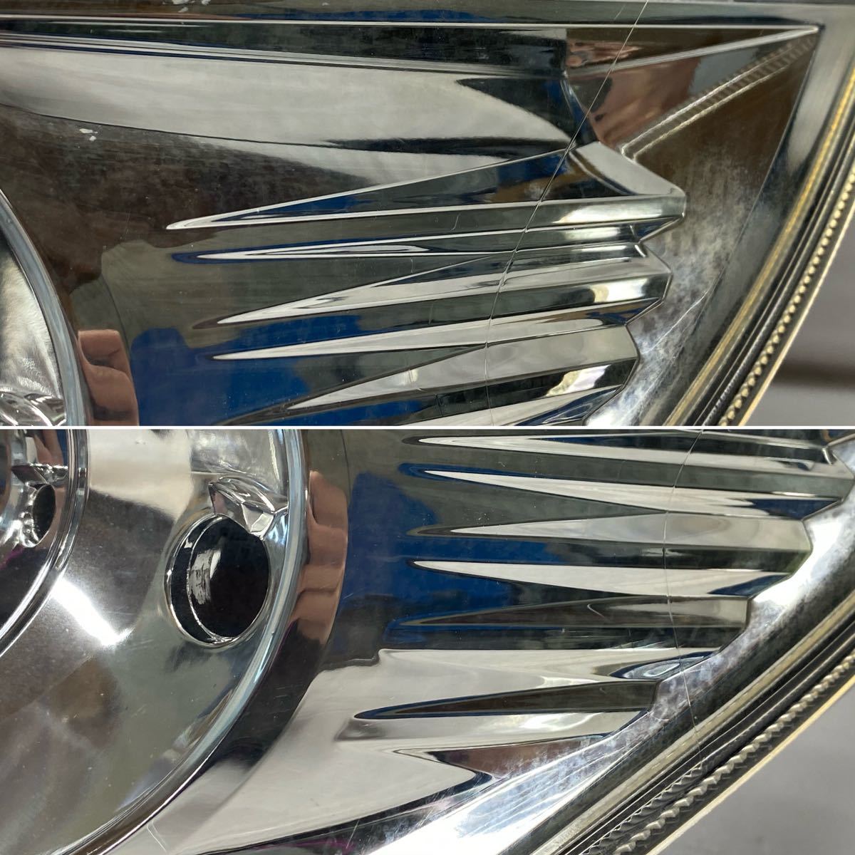 パレット SW MK21S 純正 左右 ヘッドライト HID KOITO 100-59207 F4
