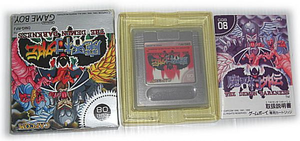 □K27 任天堂 Nintendo ゲームボーイ 魔界村外伝 THE DEMON DARKNESS